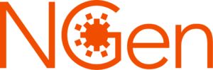 logo for NGen in orange words